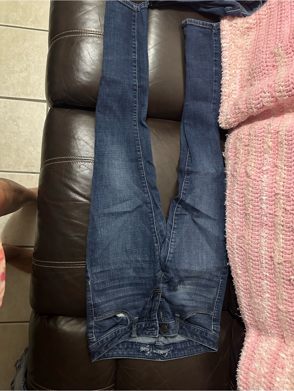 American Eagle Outfitters Women’s Dark Blue Skinny Jeans